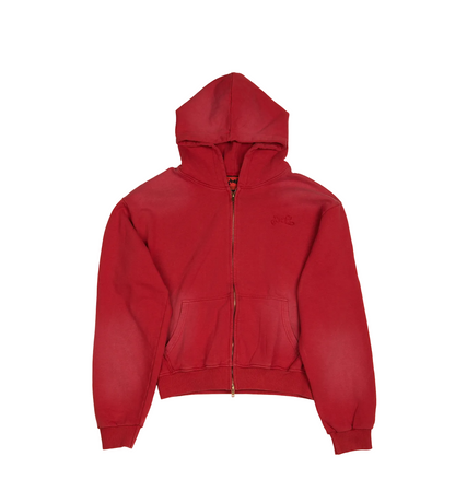CARDINAL SUNFADED VINTAGE ZIP-UP