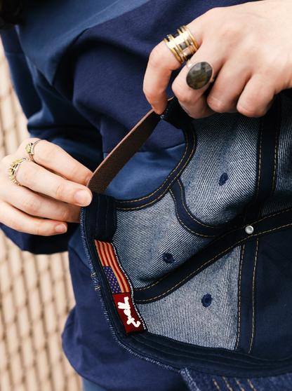 DENIM SELVEDGE CAP