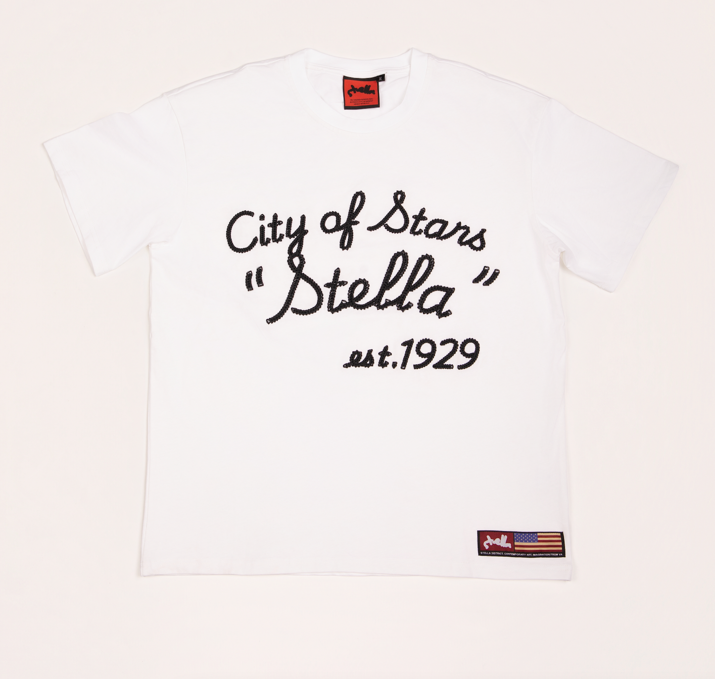 "1929" CITY OF STARS TEE WHITE